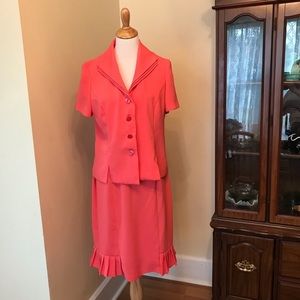 Danny & Nicole skirt set SZ 12